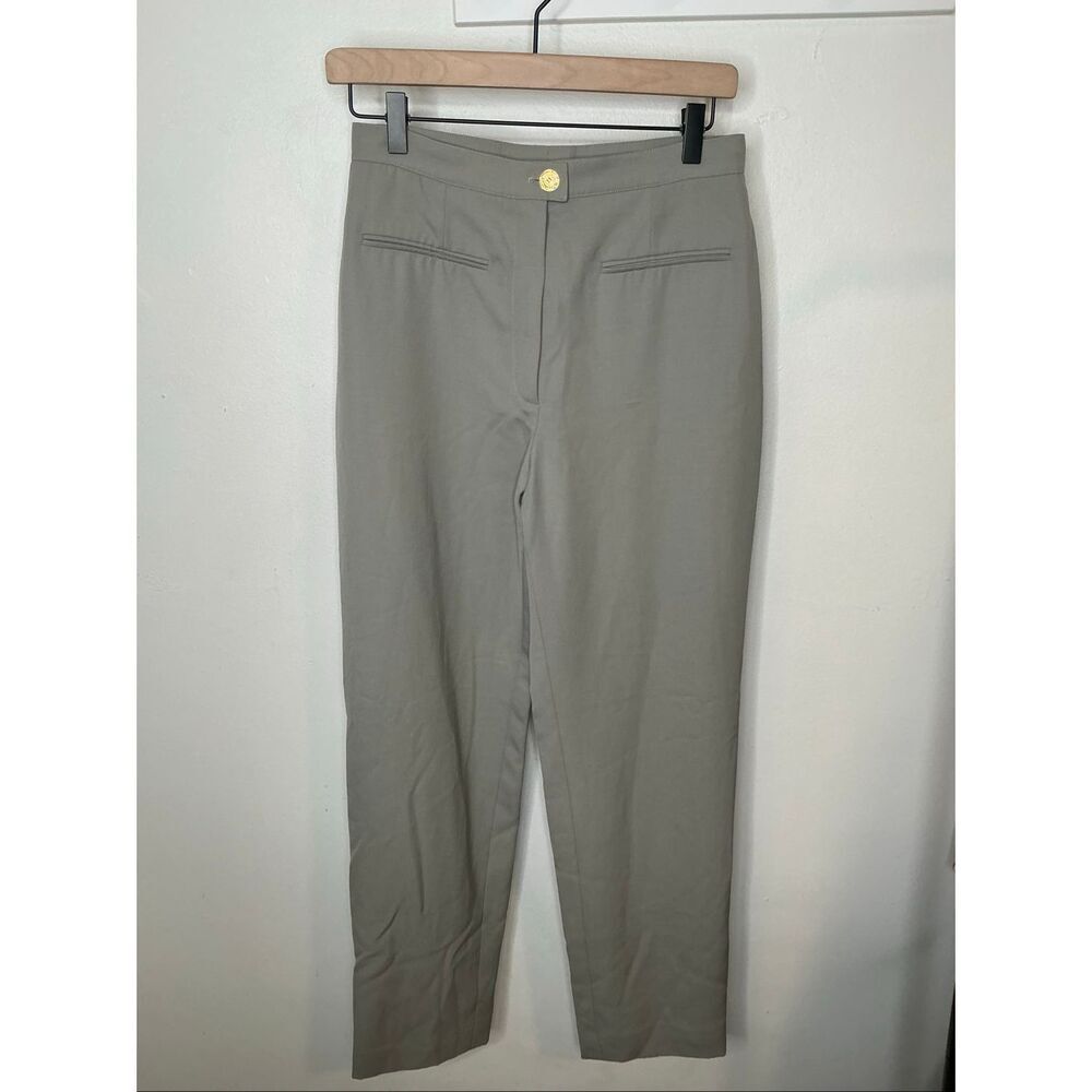 Chanel Vintage Boutique Pants | Gray in 40/US 25